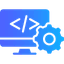 Icon for Full development and project growth
